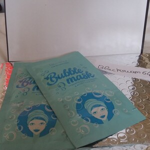 Lot de 2 bubble mask