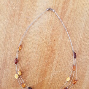 Collier ambre