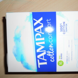 Tampax cotton comfort