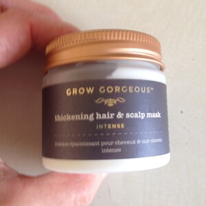 Masque épaississant pour les cheveux et le cuir chevelu Intense Grow Gorgeous