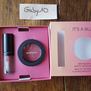 Lot blush &Rouge à lèvres