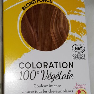 Coloration 100% végétale