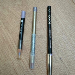 Lot crayon yeux pervenche