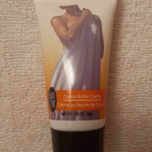 Crème au beurre de cacao.