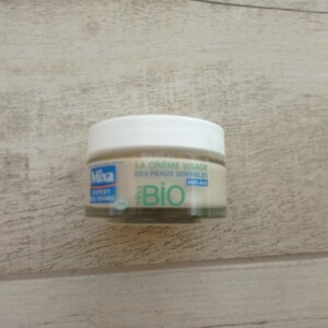 Crème visage Bio "Peaux sensibles" anti-âge