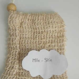 Pochette a savon exfoliante