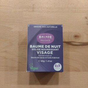 Baume de nuit solide nourrissant