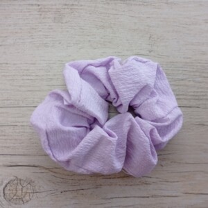 Chouchou Lilas en tissu