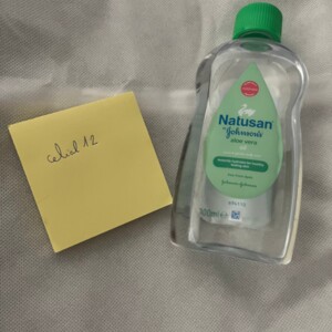 Huile bébé parfumée