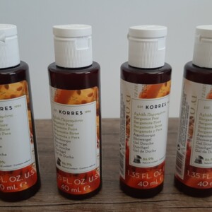 Gels douche bergamote poire