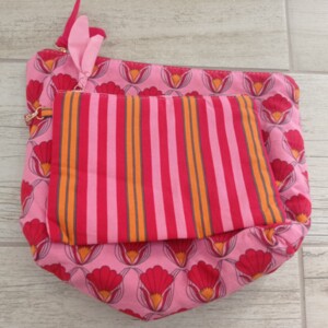 Double trousse de toilette - Coton