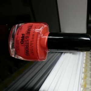 Vernis orange Tenue & Strong Pro