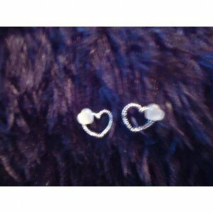 boucles d'oreille coeur