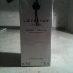 Parfum voile d'ambre