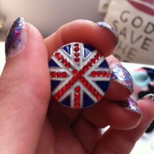 Bague drapeau anglais