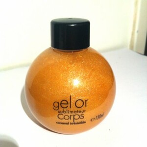 Gel Or sublimateur coprs   CARAMEL IRRESISTIBLE