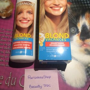 Shampoing Eclaircissant Blond Vacances