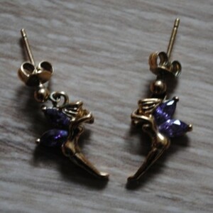 Boucles d'oreilles fée