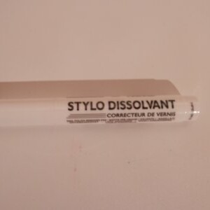 stylo dissolvant