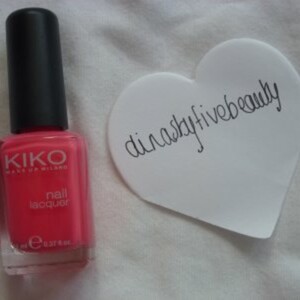 Vernis rose/ corail