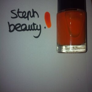 Vernis orange