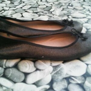 Ballerines noires a paillettes