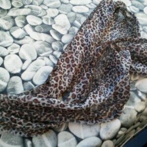 Foulard leopard