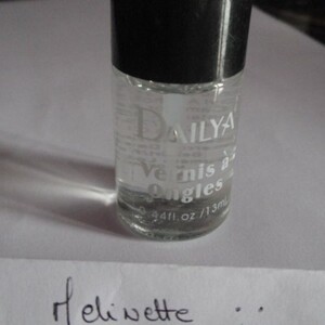 Vernis transparent