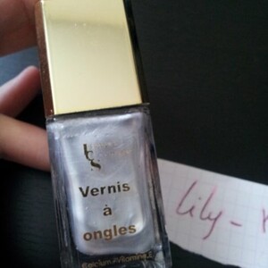 Vernis argent