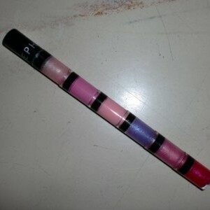 Tube de 6 mini gloss