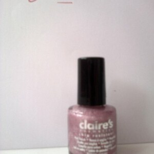 Vernis rose irisé