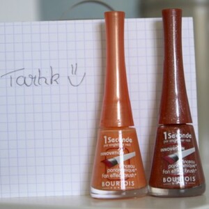 Lot de 2 vernis Bourjois 1 sec