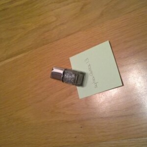 vernis pailleté