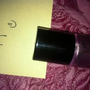 Vernis violet argenté