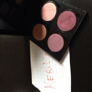 Palette 4 fards declipsable