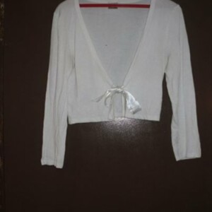 Bolero blanc