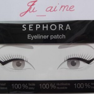 Eye liner patch autoadhésif