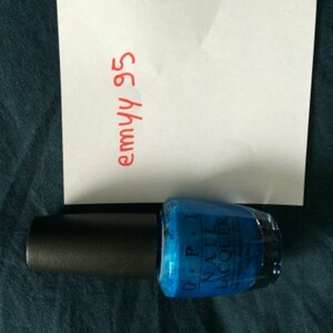 Vernis OPI turquoise shatter (craquelé)