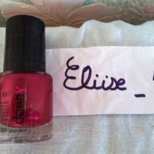 Vernis rose Debby