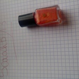 Vernis Triple tenue Lancome Orange nacré