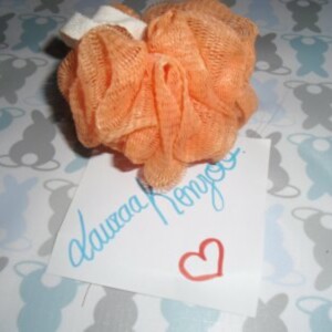 Nenuphar de bain orange