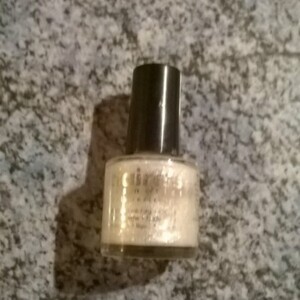 Vernis clair's argenté