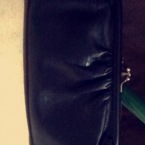 pochette noir, vintage.