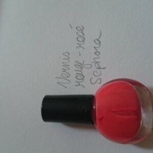 vernis rouge rosé sephora