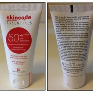 Fluide solaire protecteur visage Skincode