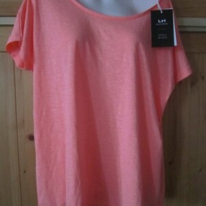 T shirt ample rose taille M