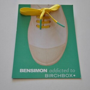 Lacets jaune Bensimon