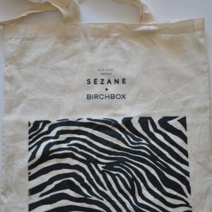 Tote bag Sézane x Birchbox