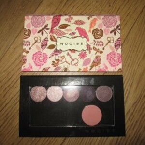 Palette Nocibé 5 fards +1 blush + 1 étui