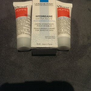 3 Échantillons crèmes hydratantes